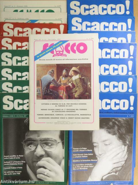 Scacco! 1995-1999. (vegyes számok) (16 db)