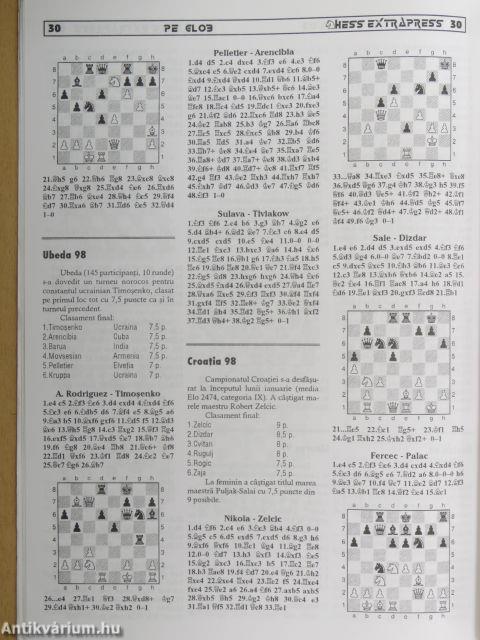 Chess extrapress 1998. ianuarie-decembrie 