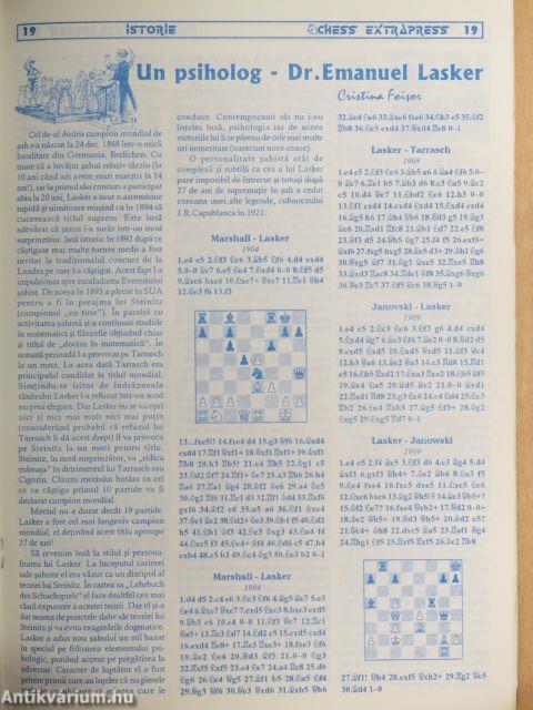 Chess extrapress 1998. ianuarie-decembrie 