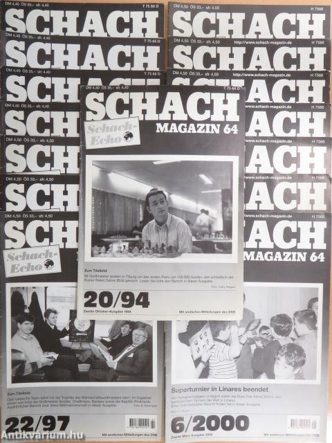 Schach Magazin 64 1994-1997., 2000. (vegyes számok) (15 db)