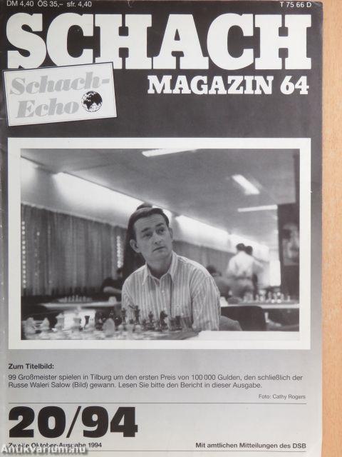 Schach Magazin 64 1994-1997., 2000. (vegyes számok) (15 db)