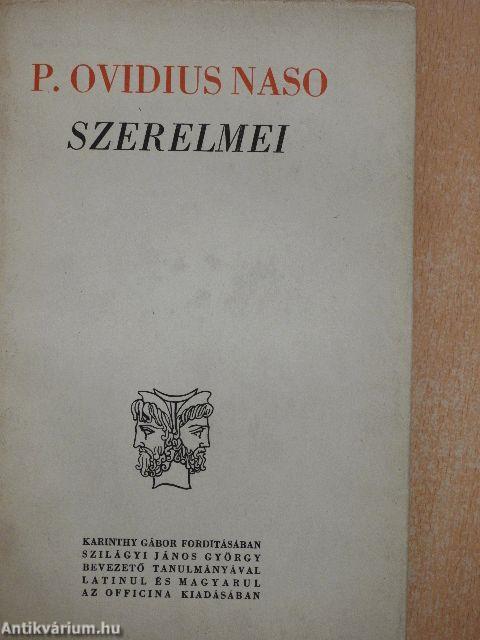 P. Ovidius Naso szerelmei