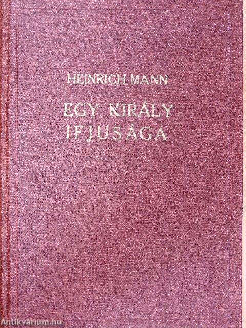 Egy király ifjusága