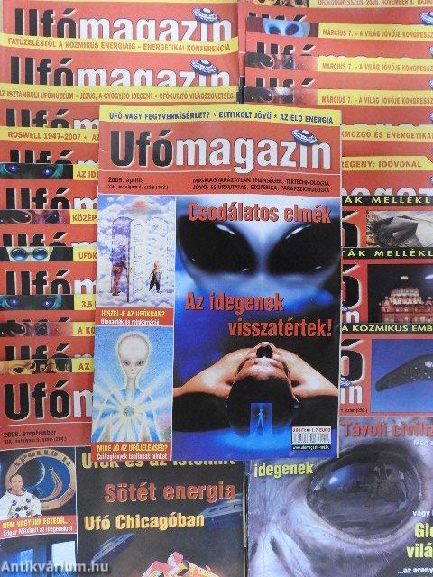 Ufómagazin 2005-2019. (vegyes számok) (20 db)