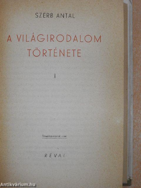 A világirodalom története I-III.