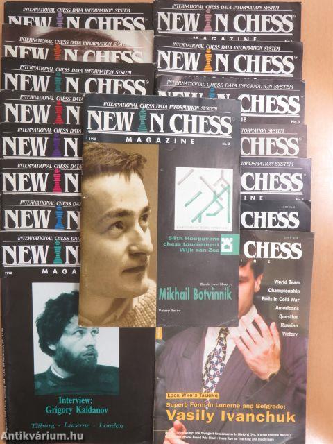 New in Chess Magazine 1992-1993., 1995., 1997. (vegyes számok) (16 db)