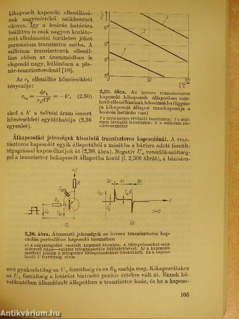 Tranzisztoros egyenfeszültség-erősítők a méréstechnikában és az automatikában