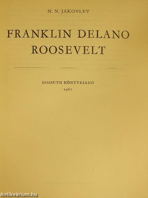 Franklin Delano Roosevelt