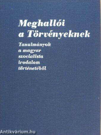 Meghallói a Törvényeknek