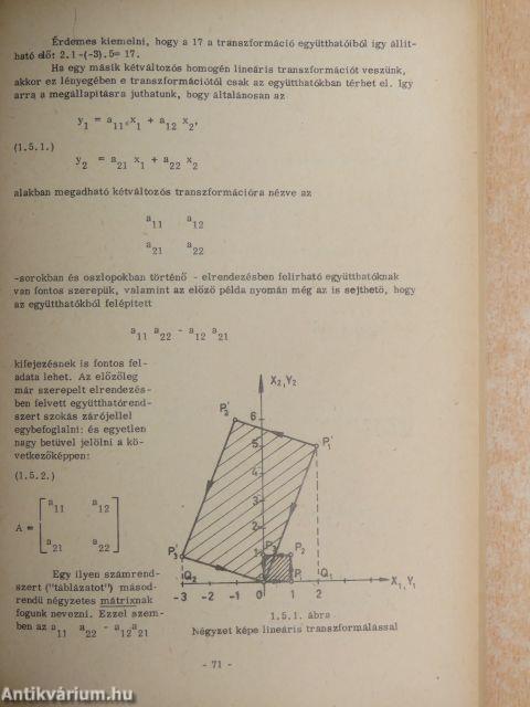 Matematika I.