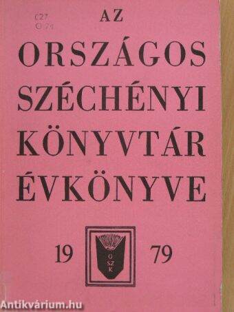 Az Országos Széchényi Könyvtár Évkönyve 1979