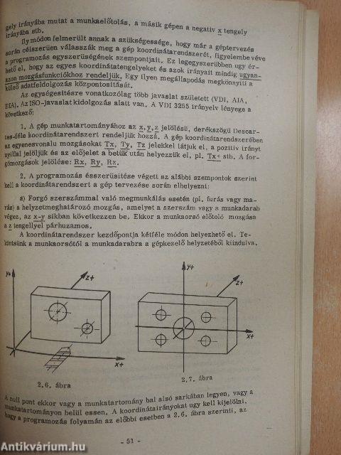 Az automatizált gyártás technológiai tervezése II.