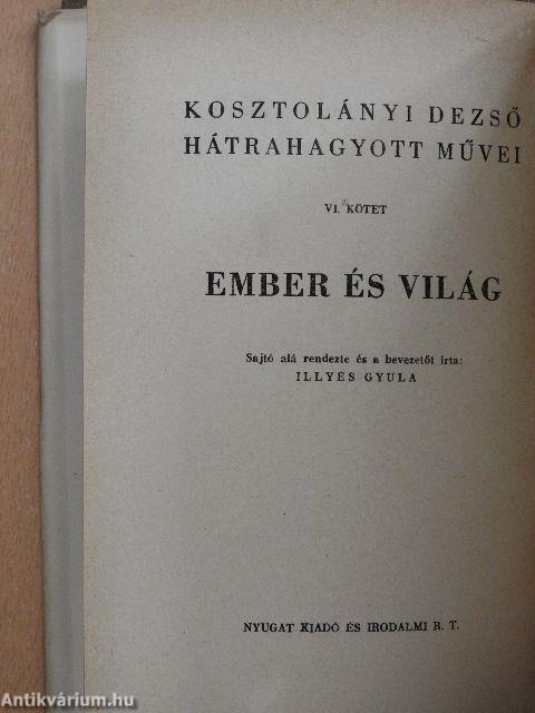 Ember és világ