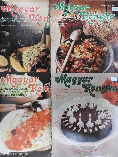 Magyar Konyha 1986/1-4.