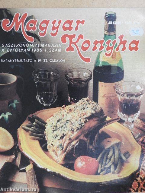 Magyar Konyha 1986/1-4.