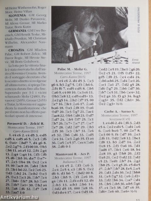 Scacco! Gennaio-Dicembre 1998