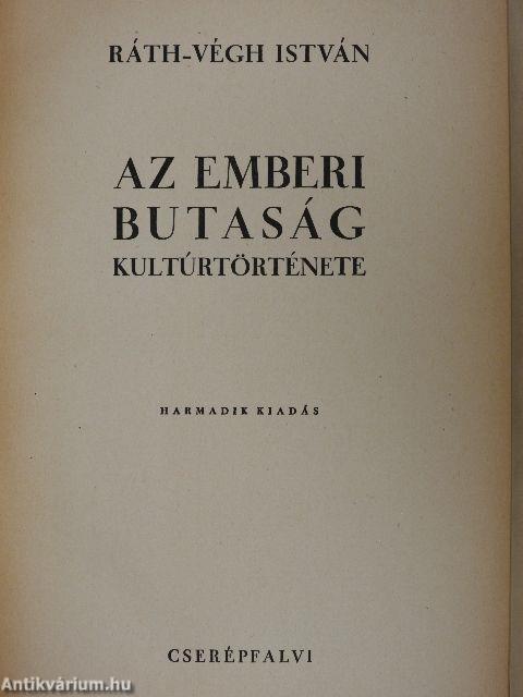 Az emberi butaság kultúrtörténete