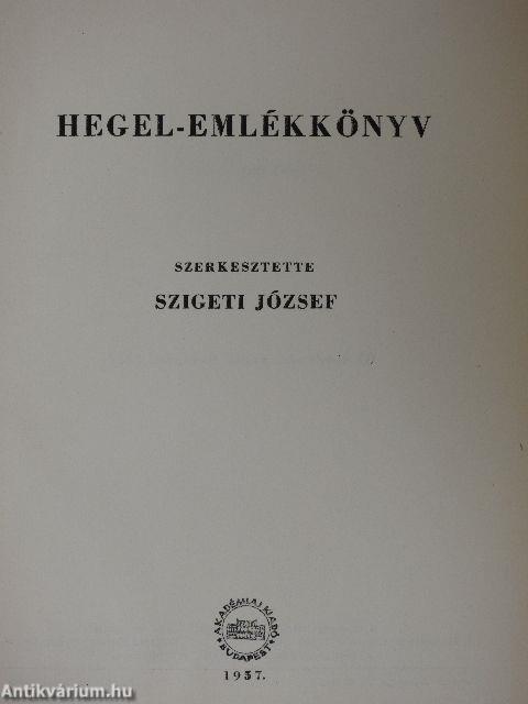 Hegel-emlékkönyv