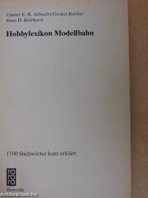 Hobbylexikon Modellbahn