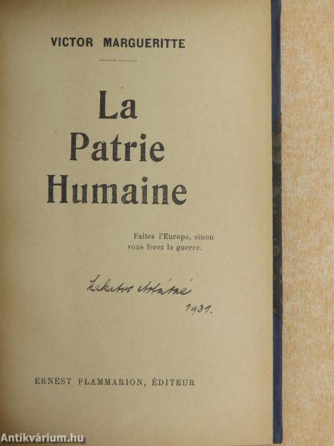 La Patrie Humaine