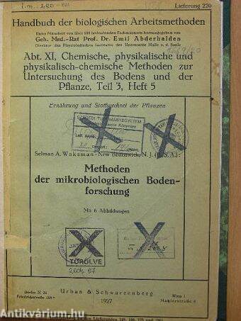 Chemische, physikalische und physikalisch-chemische Methoden zur Untersuchung des Bodens und der Pflanze, Teil 3, Heft 5