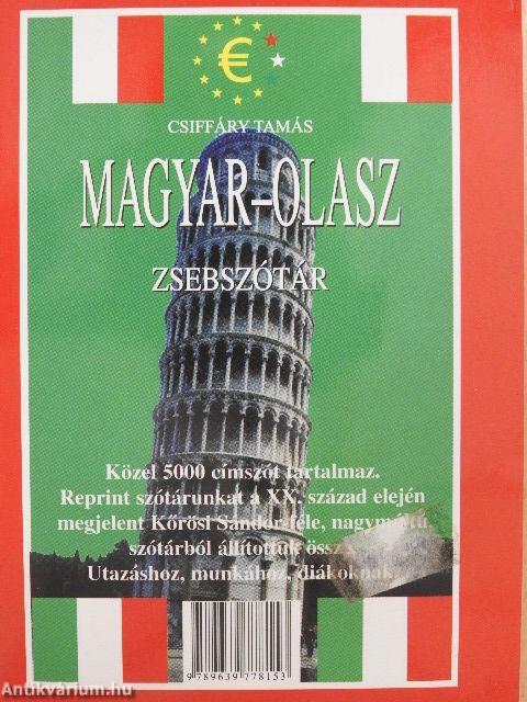 Olasz-magyar/magyar-olasz zsebszótár
