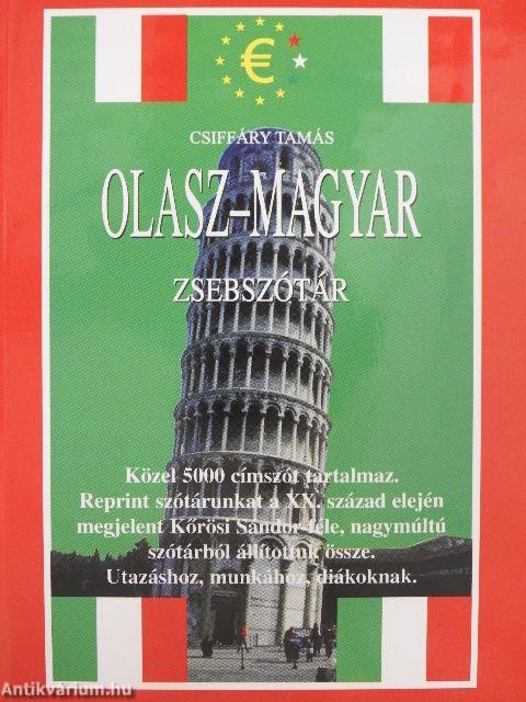 Olasz-magyar/magyar-olasz zsebszótár
