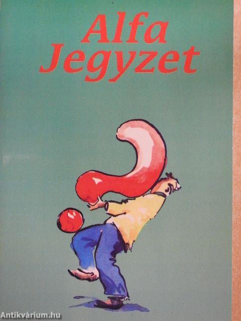 Alfa jegyzet