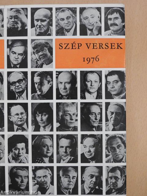 Szép versek 1976 (ötszörösen aláírt példány)