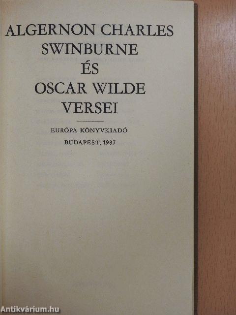 Algernon Charles Swinburne és Oscar Wilde versei