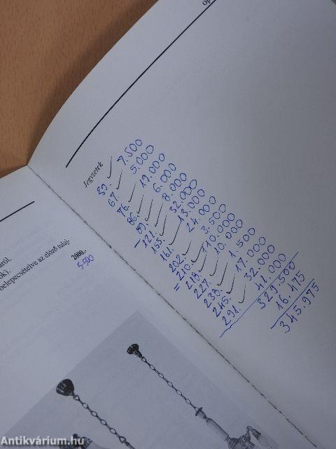 Opera Antikvárium árverése