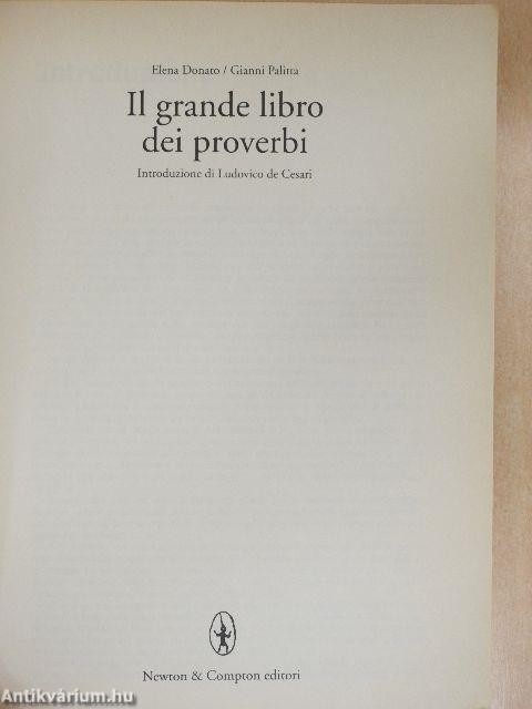 Il grande libro dei proverbi