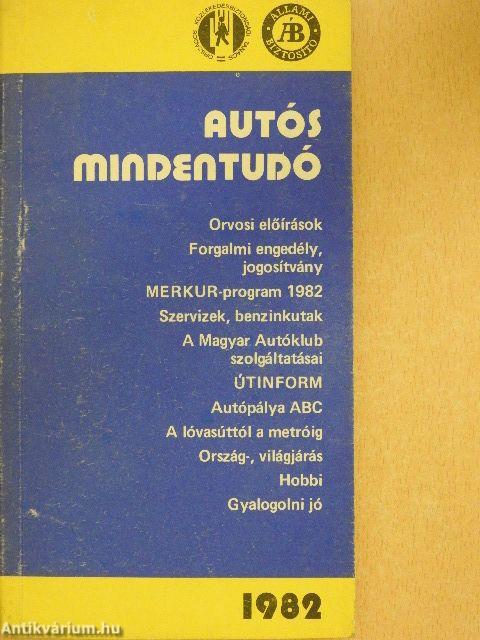 Autós mindentudó 1982