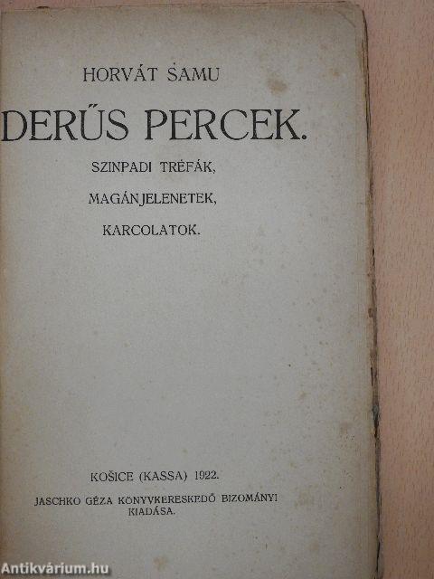 Derűs percek