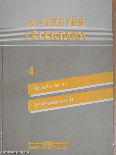 A vezetés lélektana 4.