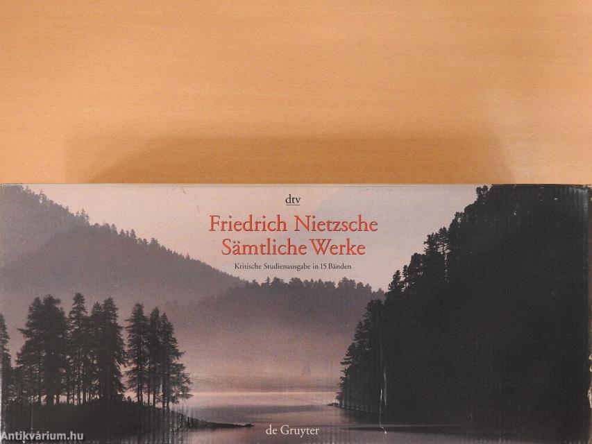 Friedrich Nietzsche Sämtliche Werke 1-15.