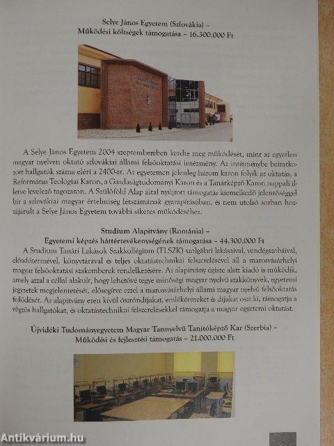 Szülőföld alap 2007.