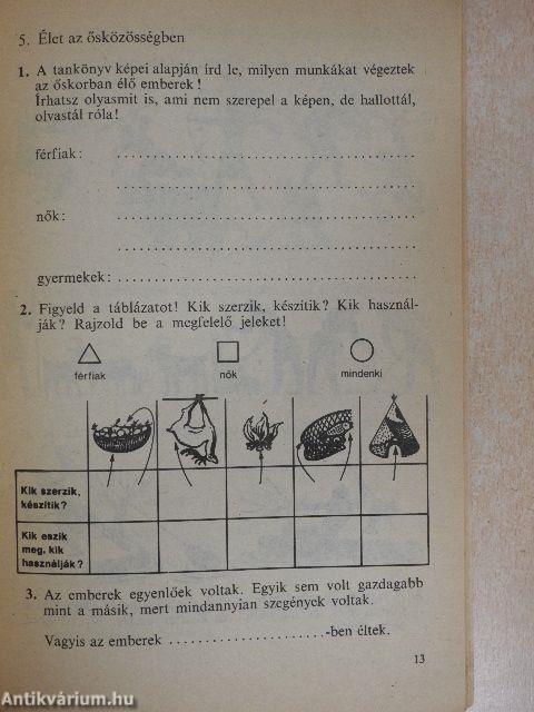 Történelem és állampolgári ismeretek munkafüzet 5.