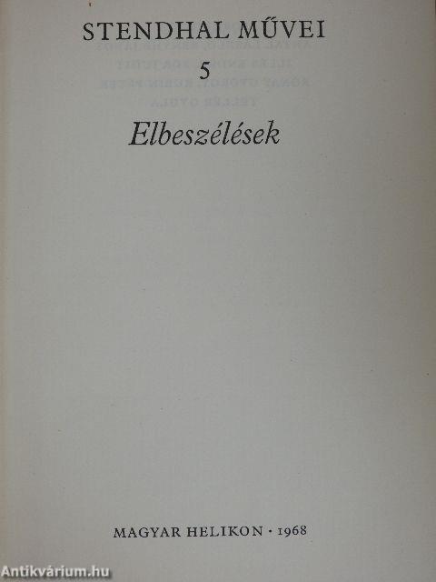 Elbeszélések