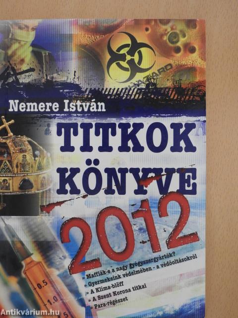 Titkok könyve 2012 (aláírt példány)