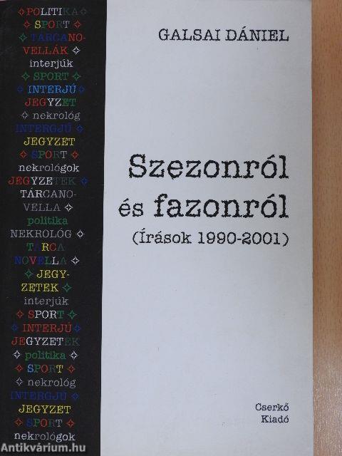 Szezonról és fazonról