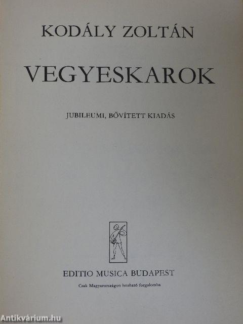 Vegyeskarok