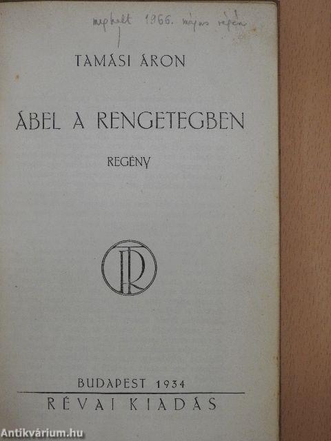 Ábel a rengetegben
