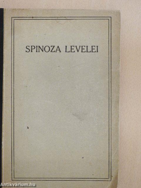 Spinoza levelei