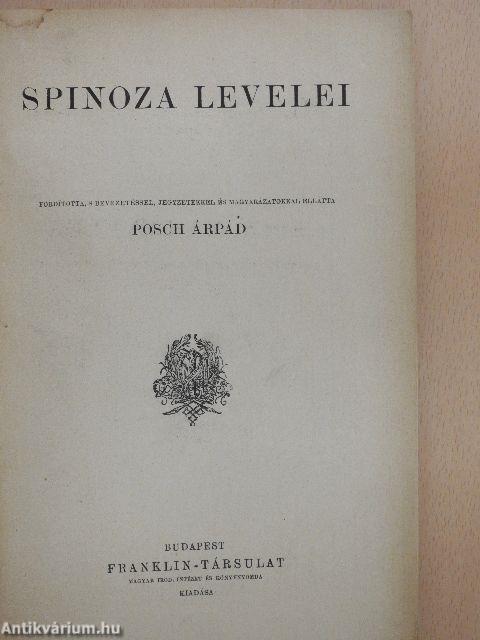 Spinoza levelei