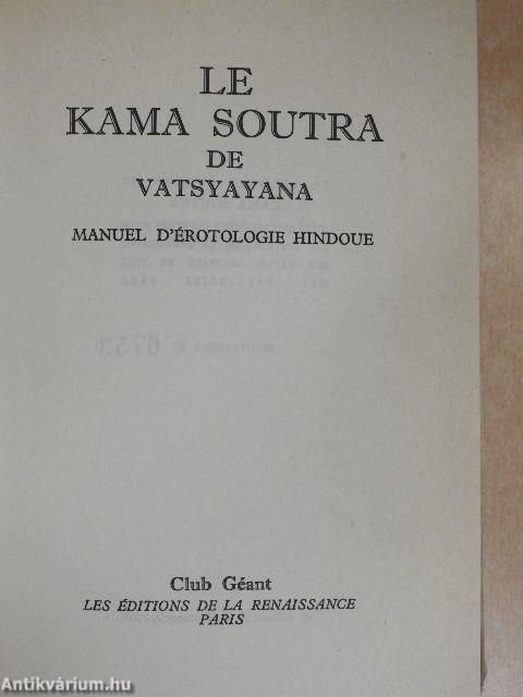 Le Kama Soutra