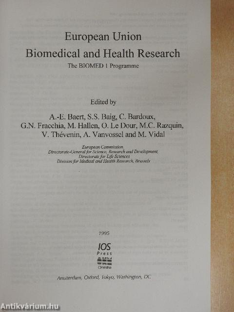 European Union Biomedical and Health Research