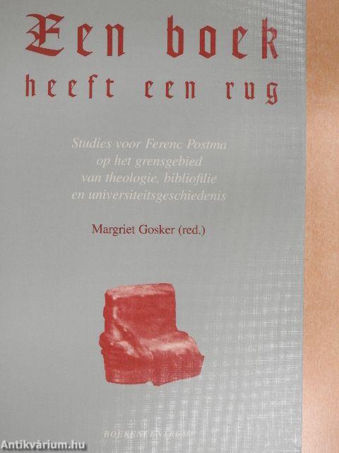 Een Boek Heeft Een Rug