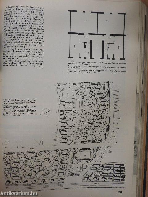 Építés-Építészet 1950/1-12.