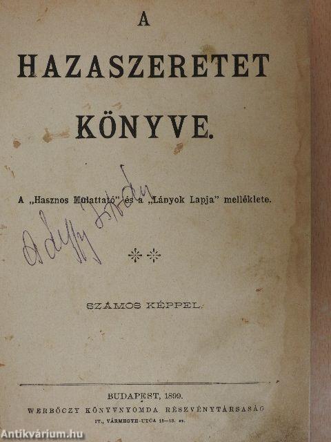 A hazaszeretet könyve (rossz állapotú)